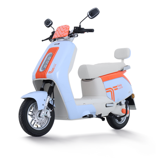 Tailing Electric Motorcycle Star Long Range Electric Vehicle 1200W Smart Electric Motorcycle Lead Acid Battery 72V22Ah Commuting Transportation Light Dream Blue