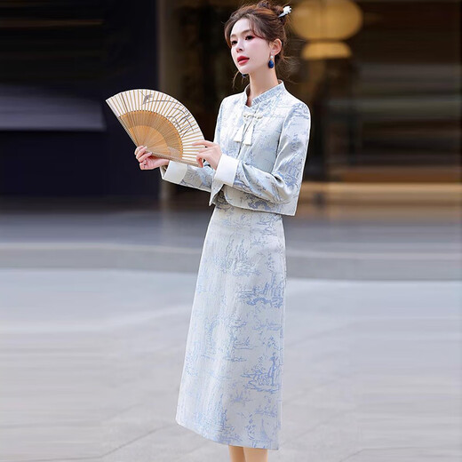 Vestido de marca de alta gama de Ehangy Luxury para mujeres 2025 Autumn New High-High Garment informal Hermoso Beautiful Skirt Apricot Color l