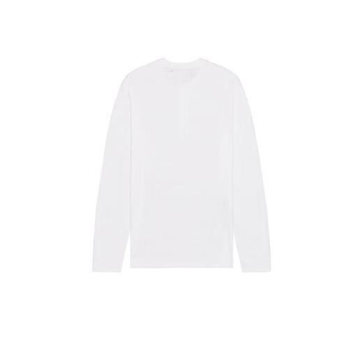 Ralph Lauren pony mark light luxury men's long-sleeved henley sweatshirt White 20 | XXL