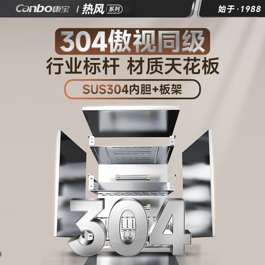 Herbalife 135L Yufeng Panshi huge 304 stainless steel disinfection cabinet embedded household mother and baby two-star hot air disinfection cupboard two-star 120L full 304 three-door three-layer ER630 upgraded model