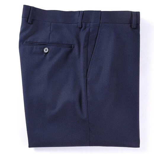 BOSS business formal wear worsted wool men's suit spring and autumn high-end double-slit suit jacket navy blue XL B version 180/100B