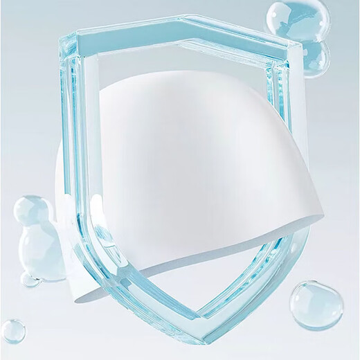 TLXT swimming goggles, swimming goggles with earplugs, one-piece men's and women's adult large-frame swimming goggles and cap set, children's diving equipment, white, swimming goggles, cap, nose clip, earplugs, HD flat/anti-fog and waterproof