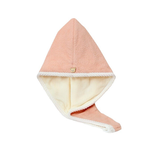 Two-color hair drying cap, super absorbent and quick-drying cap, new cute hair drying towel, hair washing and shower cap, random color, 1 pack