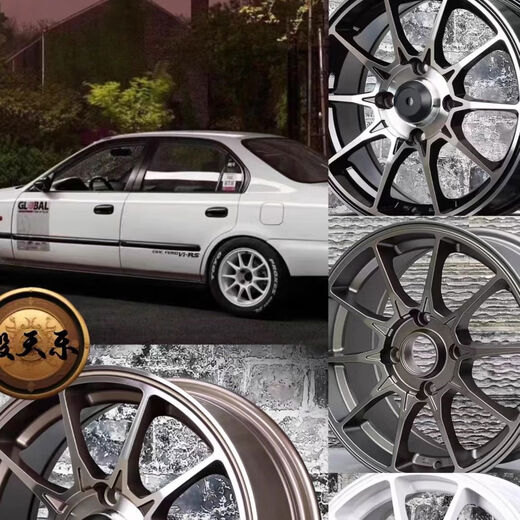 
Litian 121415-inch modified wheel hub Wuling mini panda Binguo Yueya little ant Fit Zhixuan polo 15X6 points 5J white 15914x100