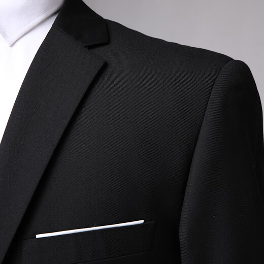 Antonio Wedding Season & Suits Elite Gentleman Solid Color Flat Lapel Suit Men's Wedding Business Suit Suit