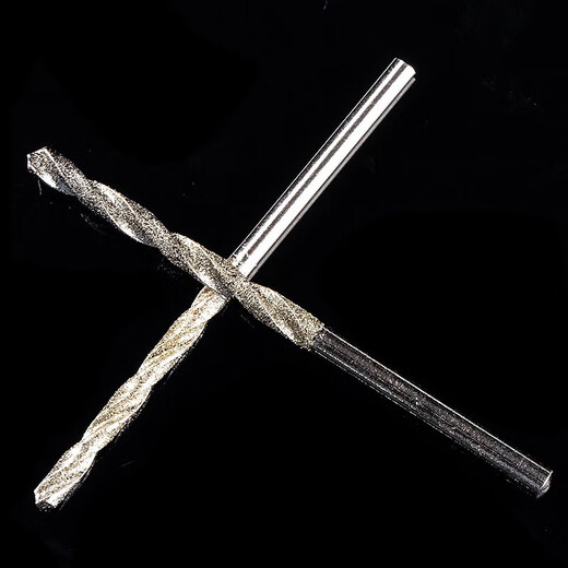 Hasdick emery twist drill bit jade jade glass beeswax punching needle grinding ceramic drill bit 1.5mm 10 pieces