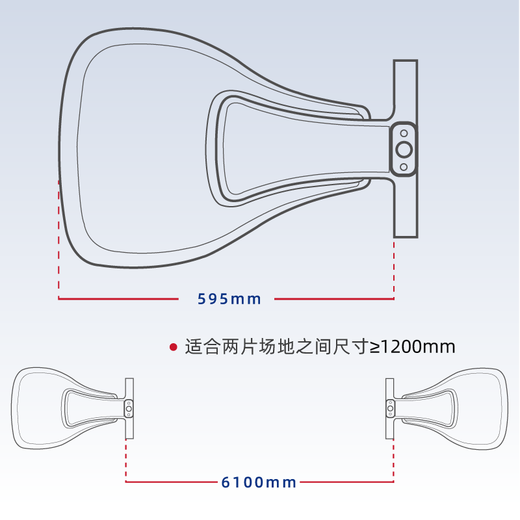 Jinling Jinling Sports Mobile Badminton Column Net Frame Advanced Competition Takeaway Wheel Roller Fitness Competition 6.1m ZYZ-1C Mobile Badminton Column