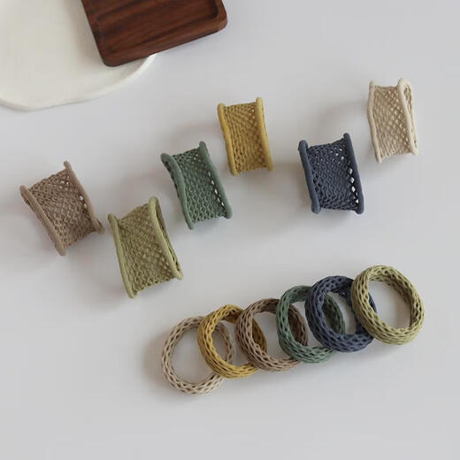 Midele cuff tightening cuff cuffs women's cuff buttons shirt pull holder control sleeve length armband armband armband hair tie wavy 6-piece set brand customization