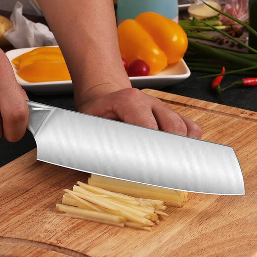Dix-huit couteaux de cuisine sous-fabriqués, couteaux à trancher spéciaux pour femmes, couperets à viande, couteaux de cuisine tranchants en acier inoxydable, couteaux polyvalents, couteaux Santoku