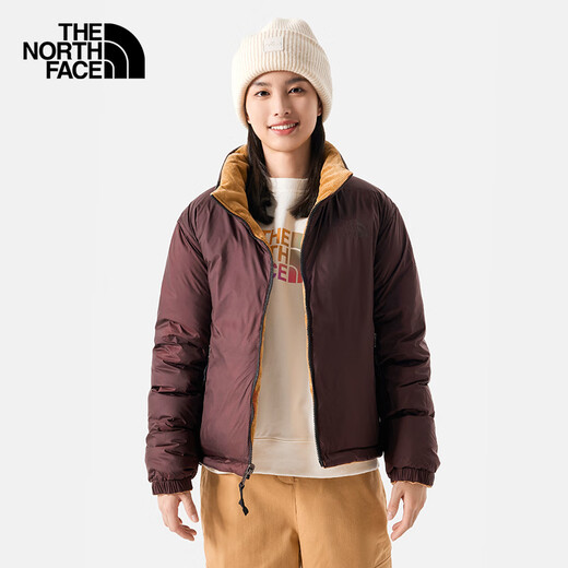
The North Face North Down Jacket Women's 1992 Nuptse Fashionable Double-sided Down Jacket 831J KOK/Khaki L