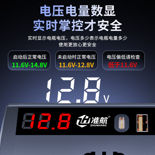 Zhunhang car inverter 12v24V to 220v high-power charging source cigarette lighter converter socket head fast charging