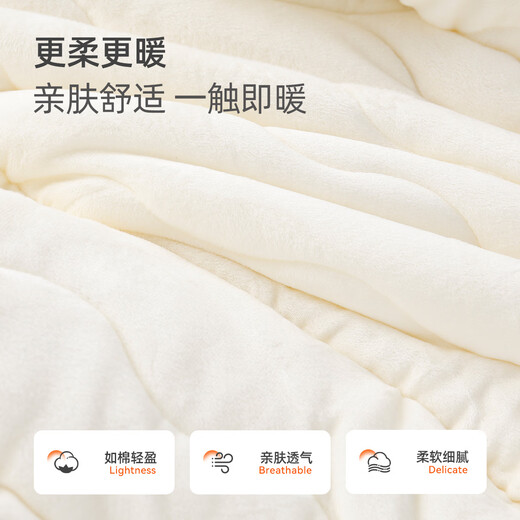 Yishuang'er baby jumpsuit, autumn and winter thick cotton coat, newborn baby bodysuit, apricot dinosaur 80cm