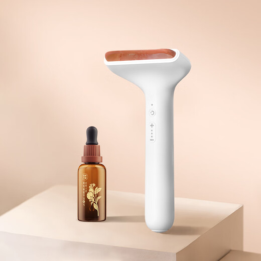 Koai Elements Easy Shaving Gift Box + Fat Burning and Slimming Grapefruit Essential Oil No. 4 Electric Gua Sha Board Red Bianstone Facial Gua Sha Instrument Meridian Brush Gua Sha Artifact