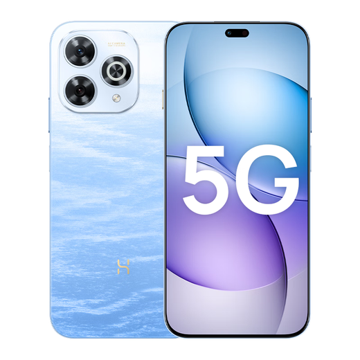 Huawei Smart Selection Hi Enjoy 80Pro 5G new product Huawei 2025 new machine launched 24 issues of white strips Kunlun glass ten times more resistant to falls OLED eye protection screen mate subsidy Pro+ Xinghai Blue 12+256 official standard + 365 days replacement only + 2-year store extended warranty