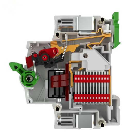 Bull leakage circuit breaker household electric switch air conditioner leakage protection air conditioner overload air switch with leakage protector 2P 63A