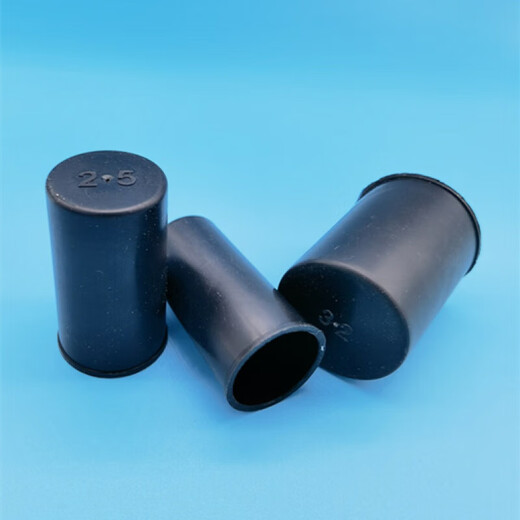 Extended steel bar protective cap black green steel wire head protective cap straight thread protective sleeve plastic sleeve plug 20 protective caps 5CM 2000 pack