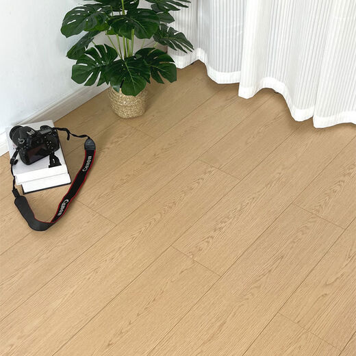 Fearless creamy wind Nordic log style wear-resistant and environmentally friendly E0 household three-layer solid wood multi-layer composite wood floor waterproof SC15099 pack installation and delivery auxiliary materials 1