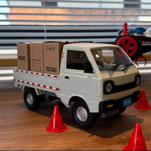 Children's RC remote control car Wuling Hongguang van off-road car boy toy engineering Children's Day gift 1 small tire 1 rechargeable battery