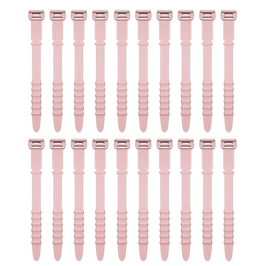 Creative fishbone silicone cable manager, data cable storage tie, headphone cable winder, anti-loss soft rubber strap, cable fixer, storage cable tie, fishbone silicone cable manager, 1 random color