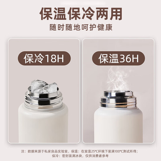 Private high quality thermos cup for men and women with large capacity and good looks 316L stainless steel student water cup new 2025 top ten brands