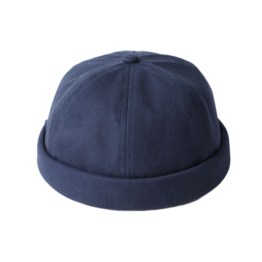 Weaver Japanese style yuppie beanie hat for men and women trendy landlord hat British retro beret hat street hip hop royal blue one size fits all 52CM-58CM