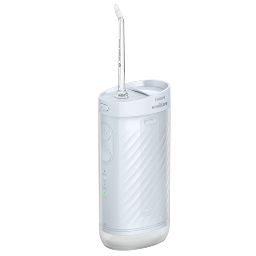 Philips (PHILIPS) telescopic portable dental rinser, orthodontic tooth cleaner, birthday gift, New Year gift, for boys and girlfriends, 3 nozzles HX3331 No Sleepy Blue, national subsidy