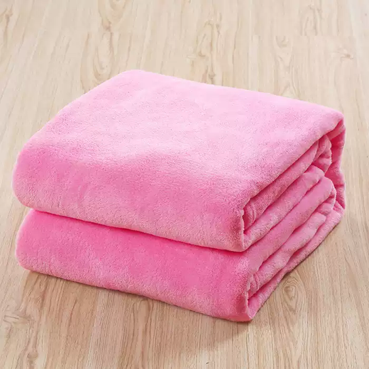Fantasy flannel four seasons solid color coral fleece blanket sheets upgraded flannel air conditioning blanket children's blanket special price dark gray 150cmx200cm