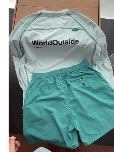 Menglianya rafting quick-drying clothing for men and women in spring and autumn new thin sunscreen long-sleeved T-shirt outdoor sports cycling clothing bottoming shirt CS-1519 Glacier Blue M M