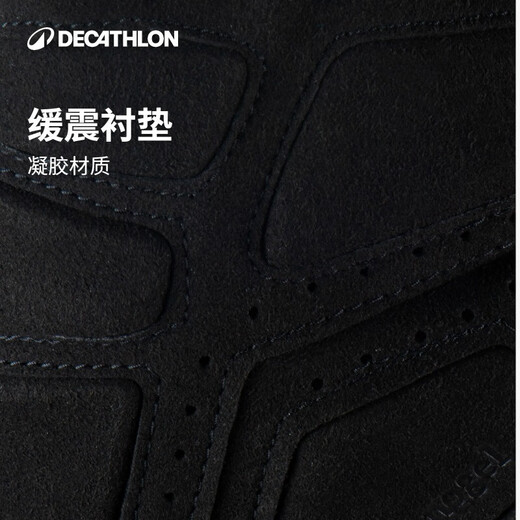 DECATHLON Fishing Gloves Winter Warm RCR Cycling Gloves - Black L