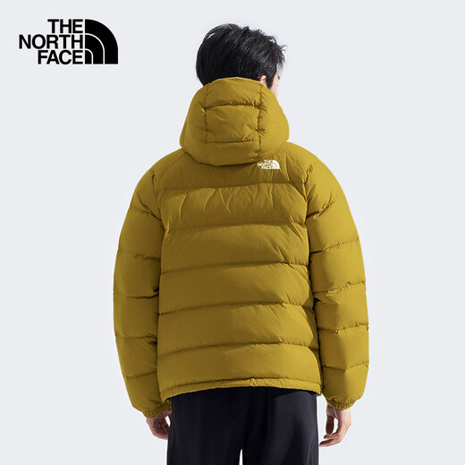 The North Face Men's Down Jacket Outdoor High Puff Warm Goose Down Water Repellent 7W7G Green/1OB L