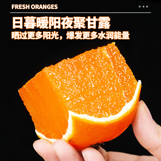 The Brave No. 38 Sichuan Ehime Jelly Orange Fresh Fruit JD-Next Day Delivery to Many Places Tangerine/Orange Rock Sugar Orange Net Weight 4.5Jin Jin equals 0.5kg Fruit diameter 60-65mm exquisite color box