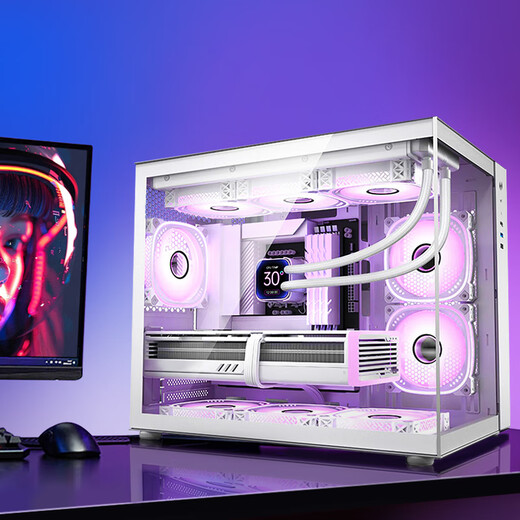 Colorful Sea View Room AMD Ryzen R7 9700X RTX 5070Ti 5080 E-Sports Game AI Design DIY Computer Host Desktop Assembly Machine with Four R7 9700X丨5060TI Ultra Graphics Card Original Box