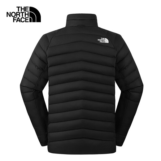 The North Face Down Jacket Men's Thunder Anti-splash 700 Puff Goose Down Lightweight and Warm Outdoor 25th Autumn and Winter New | 8DX2 JK3/Cosmic Black 2XL /185
