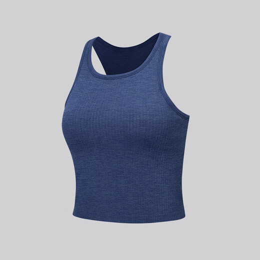 Lululemon丨Ebb to Street women's short racer vest LW1CJUS twill blue S /6