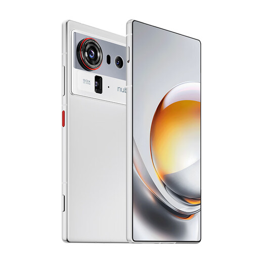 Nubia Z80 Ultra, ready for immediate delivery, true full screen, fifth generation Snapdragon 8 Extreme Edition, 7200mAh battery, AI image model, condensed white, 16GB+1TB package + photographer package