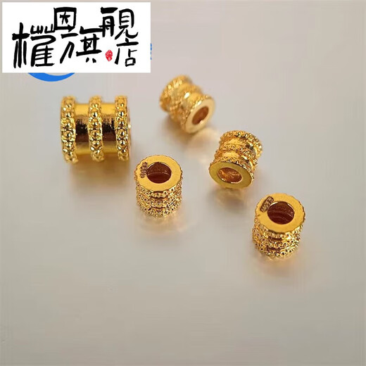 Quan Yin quality 18k gold waist pendant, pure gold 999 gold fashion spring pendant clavicle necklace, large small waist pendant