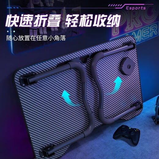 Folding table small table laptop table home dormitory lazy bed office desk study table regular - flat style 80CM large size