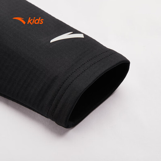 Anta children's knitted long-sleeved shirt for boys and girls, comfortable and skin-friendly, plus velvet bottoming long-sleeved shirt for both small and large children TA72546402