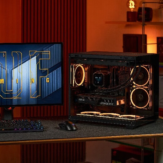 ASUS Family Bucket 12 periods interest-free i5 14600KF/RTX5060/RTX5060Ti host e-sports Delta mobile desktop assembly computer DIY host assembly machine with five 14600KF丨5060Ti丨12 periods interest-free