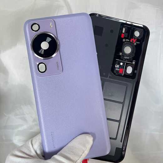 Honor Huawei P60Pro original framed glass back cover P60art mobile phone back cover battery case pure original back screen P60 back cover (Rococo White)