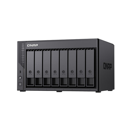 威联通（QNAP）Qu805企业级家庭存储 N355 16G内存48T容量网络存储NAS私有云 AI相册手机备份 文件数据备份服务器