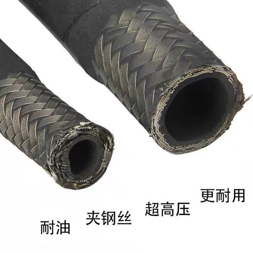 
Ultra-high pressure car washing machine water pipe three-layer steel wire explosion-proof hose commercial wire pipe wear-resistant car washing water gun high-pressure pipe M14380 three-layer steel wire high-pressure pipe 20 meters