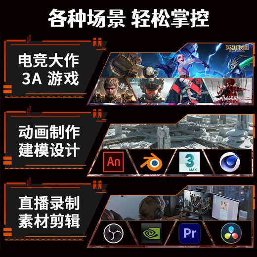 MSI Family Bucket 14th generation i9 14900kf/i7 14700kf with 5070Ti graphics card game e-sports live broadcast computer host AI rendering DIY assembly machine computer complete machine configuration six 14700KF+RTX5060Ti