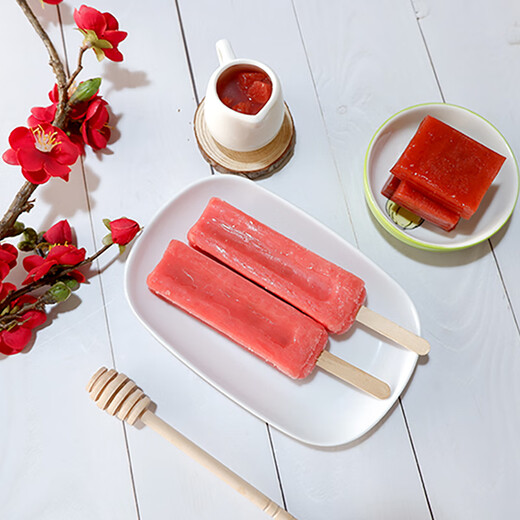 Zhongjie Ice Cream is really delicious, hawthorn and red fruit flavored popsicles 70g*10 pieces, affordable ice cream, fresh ice cream