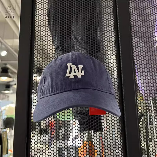 Li Ning Baseball Cap 2025 Summer New Style Simple Fashion Versatile Men's and Women's Sports Hat Peaked Cap AMYU311 Mushan Blue AMYU131-10