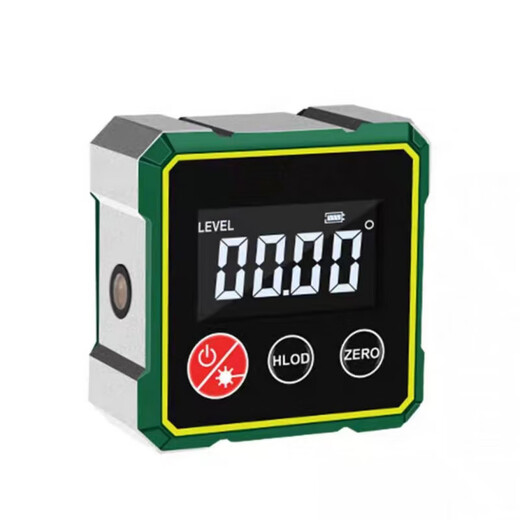 Sailoto digital display angle level ruler magnetic high-precision inclinometer slope slope measuring instrument electronic high-definition measurement angle meter point upgraded double-sided laser digital display aluminum alloy exterior