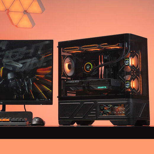 Gigabyte RTX5080/5070TI/5060TI/14700KF Ultra7 265KF Intel computer host e-sports game live broadcast customized DIY desktop machine four U7 265KF丨RTX5070
