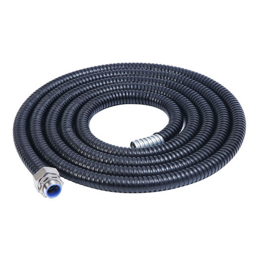 
MPPMCK plastic-clad metal hose national standard plastic threading pipe snakeskin tube wire cable protective sleeve stainless steel 25mm12529 thickened model in peers national standard