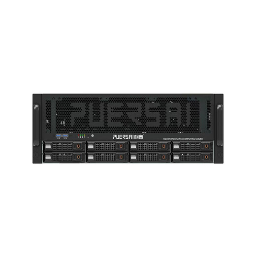 Park Sai deep learning host four-way RTX4090 GPU server workstation DeepSeek deployment/artificial intelligence computing graphics rendering training 4U rack-mounted host including RTX A4000 16G graphics card * 2 + 64G memory