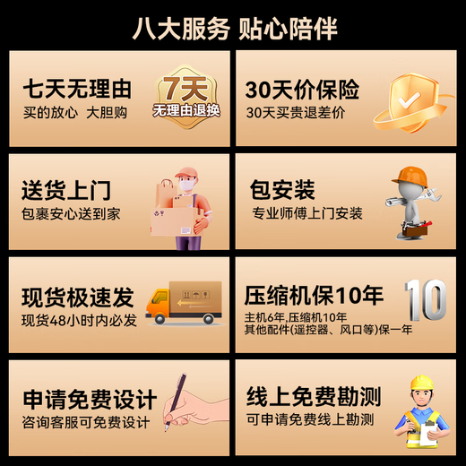 Booshen COOL mini kitchen air conditioner special refrigerator cool single cooling household integrated embedded ceiling hidden all-in-one outdoor unit kitchen and bathroom special air conditioner 1 pack 2 holes single air outlet